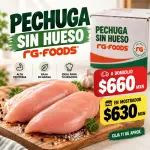 PECHUGA SIN HUESO RG FOODS 10KG