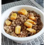 paçoca de carne e torresmo