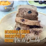 Pão de Forma de CHOCOLATE