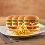 Combo X-Salada (4 X-Salada+Batata)