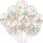 50 Globos con Confeti color 12 in