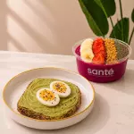 Pitaya bowl + Tostada de Aguacate