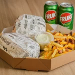 combo casal  2x carne + 2 fruk lata