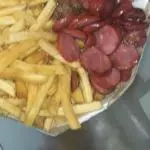 (porçãoP)batata calabresa acebolad