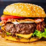 Burguer calabresa mostarda e mel