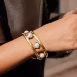 Brasalete perlas Chara Oro 18k
