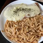 MACARRONADA C/ PARMEDIANA DE CARNE