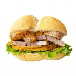 Pan con pavo