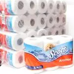 Manga papel higienico Scott aromas