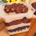 BOLO NO POTE NINHO C/NUTELLA