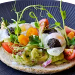 Tostada de Huevo Frito y Trufa