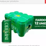 CERVEJA IMPERIO lager  473ML 12und