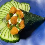 TEMAKI BLOCOS DE SALMAO  EMPANADO 😍