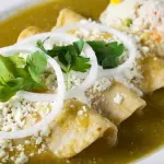 Enchiladas Verdes de Pollo