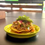 Tostada Ceviche de Pescado