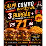 COMBO 3 BURGÃO