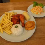 Bandeja pollo pierna pernil