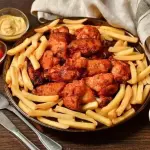 Wings / boneless 50 pzas con papas