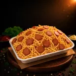 Fritas com Calabresa