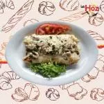 Pollo en Champiñón