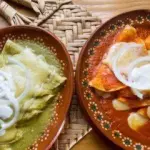 Enchiladas Verdes o Rojas