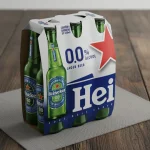 Heineken long330ml sem álcool 6un