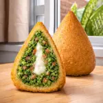 Coxinha Brócolis Bacon & Requeijão