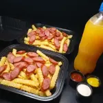 2 SALCHIPAPAS +1 BEBIDA DE LITRO
