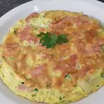 Omelete de Presunto e Queijo
