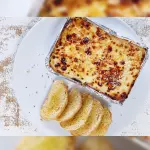 Lasaña de Pollo y Champiñones