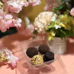 Caixinha com 4 brigadeiros