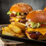 3 X Saladas + 250 gramas de fritas