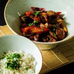 POLLO O LOMO SALTADO