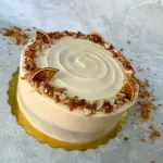 TORTA DE ZANAHORIA CON NUECES