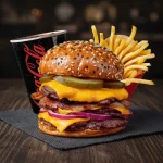 Promo Individual Triple Burger