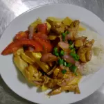 Saltado de pollo