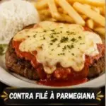 Marmita M -  Contra-filé Parmegiana