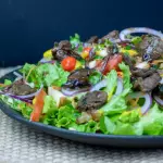 salada mix de boi