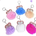Llavero peluche corazon plastico mir