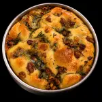 Gorgonzola, nozes e alecrim
