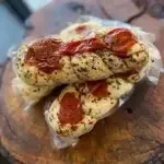 Mussarela Trança c/ Tomate Seco