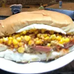 Cachorro quente duplo