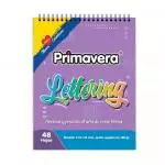 Bitacora Primavera lettering