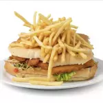 Tortugón con fritas