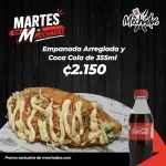 Empanada Arreglada + Coca cola 355ml