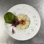 Risotto Champignons, Huile de truffe