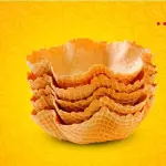 Cestinha para sorvete  (5 unidades)