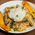Arroz chaufa a lo pobre