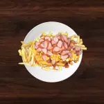 Salchipapas para 1