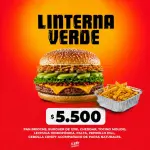 PROMO LINTERNA VERDE (BURGUER)